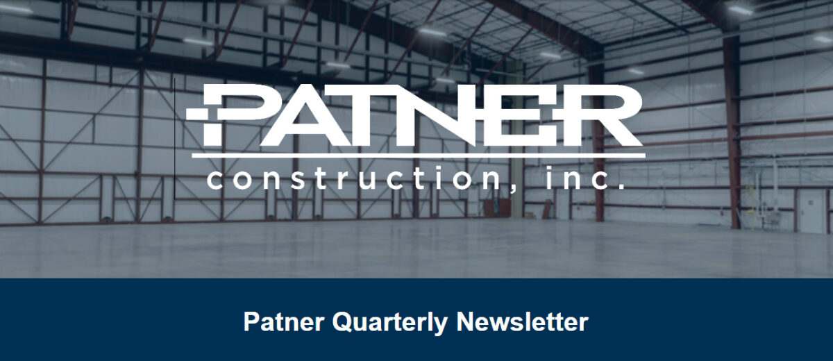 December 23, 2022 Newsletter: Happy Holidays From Patner Construction!
